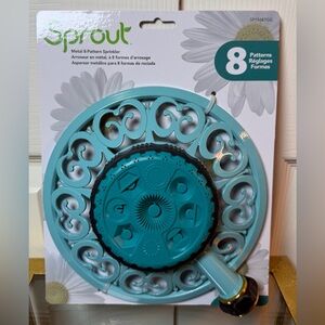 Turquoise Metal Sprinkler